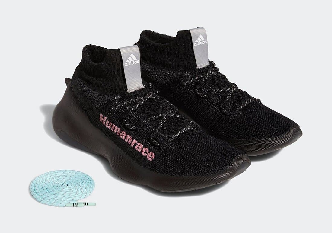 Pharrell x adidas Humanrace Sichona “Black” release photo 2