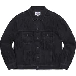 Supreme®/New York Yankees™ Denim Trucker Jacket release thumbnail 2