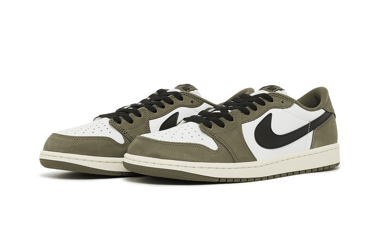 Air Jordan 1 Low OG "Medium Olive" Jordan release photo