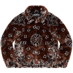 Supreme Bandana Faux Fur Bomber Jacket release thumbnail 5