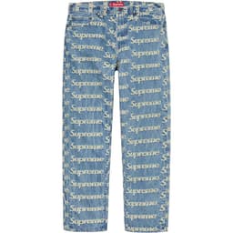 Supreme Frayed Logos Regular Jean release thumbnail 4