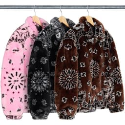 Supreme Bandana Faux Fur Bomber Jacket release thumbnail 2