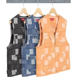 Supreme Patched Denim Vest release thumbnail 1