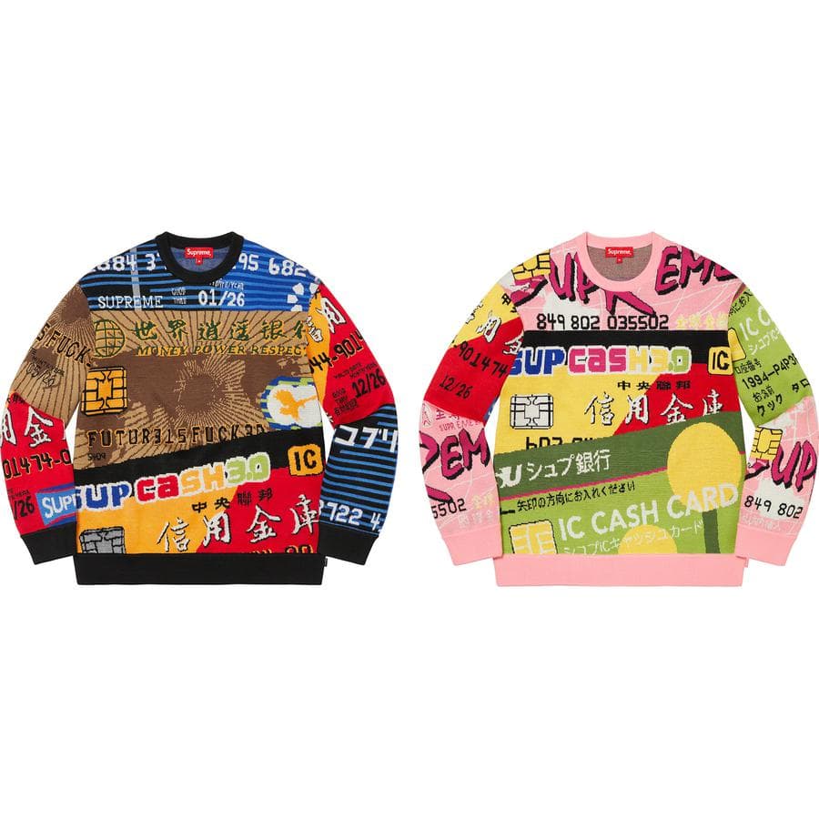 Credit Cards Sweater release photo 1