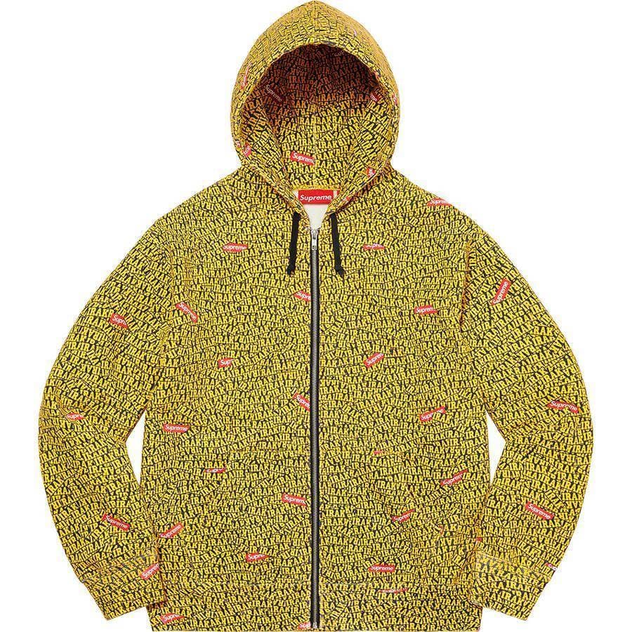 Supreme/irak Zip Up Hooded Sweatshirt release photo 1