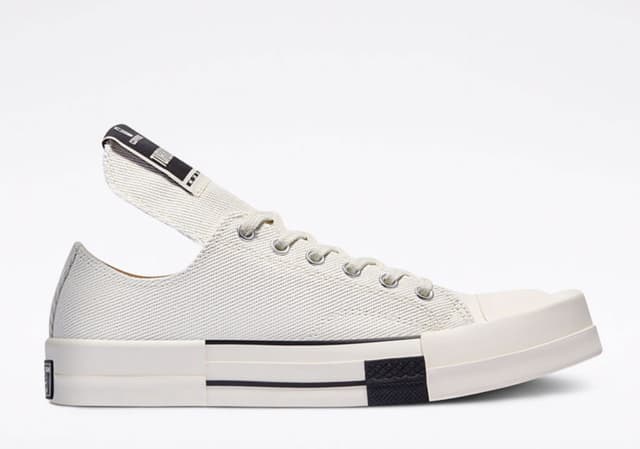 Rick Owens x Converse Chuck 70 DRKSTAR release photo