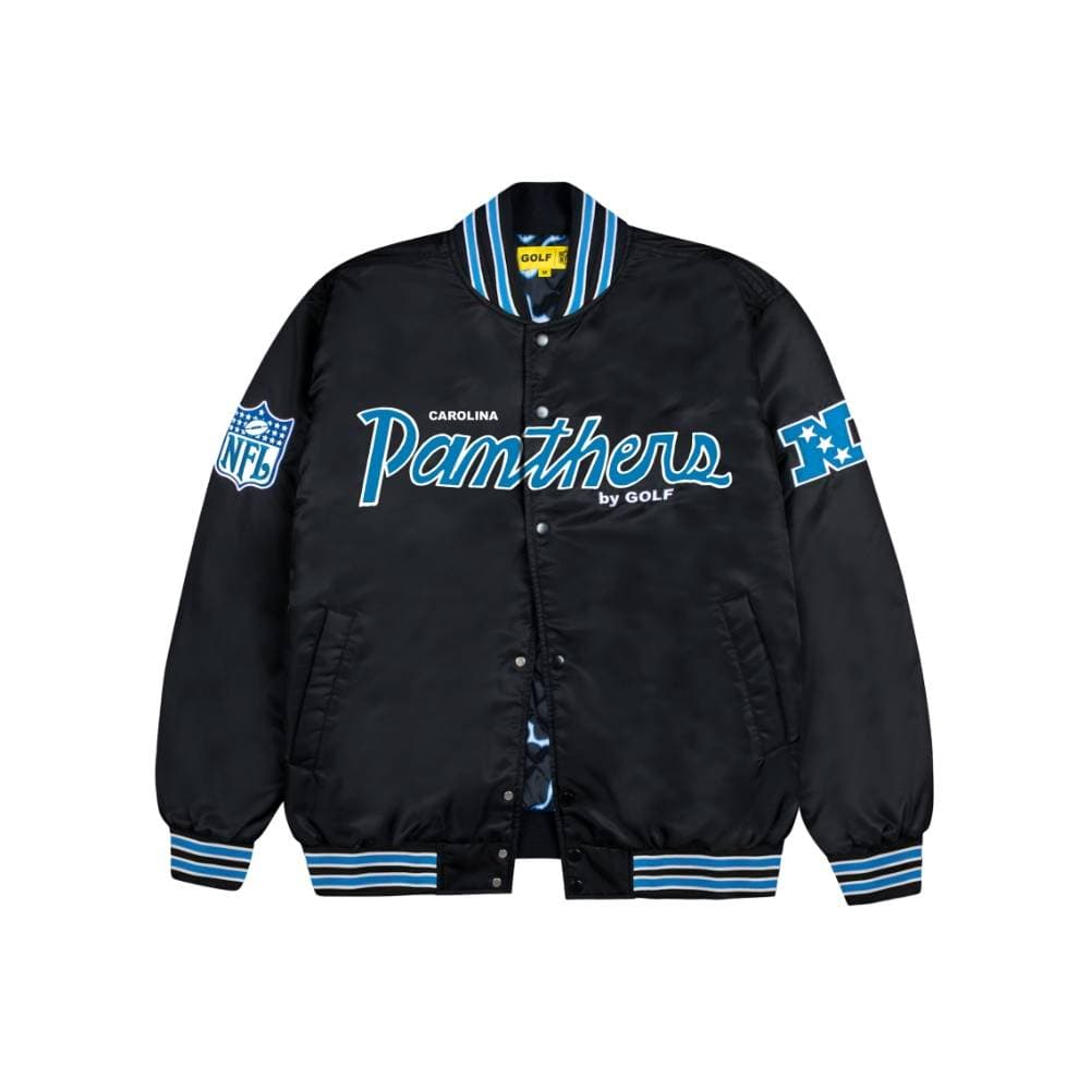 Panthers Satin Bomber Jacket release photo 1