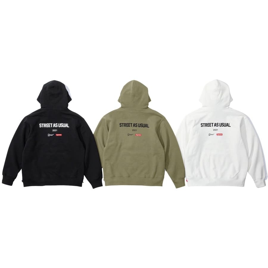 Supreme®/wtaps® Sic’em! Hooded Sweatshirt release photo 1