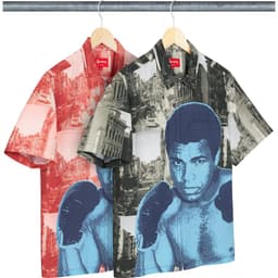 Supreme Muhammad Ali Zip Up S/S Shirt release thumbnail 1