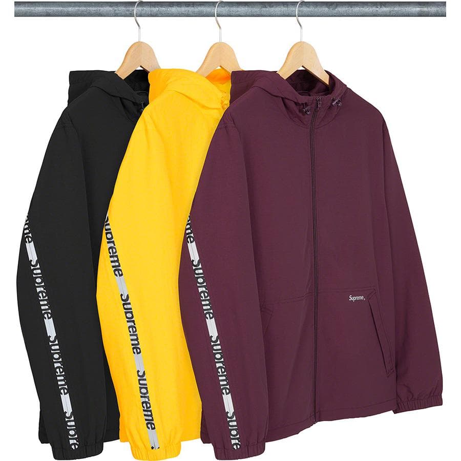 Supreme Reflective Zip Hooded Jacket release photo 1