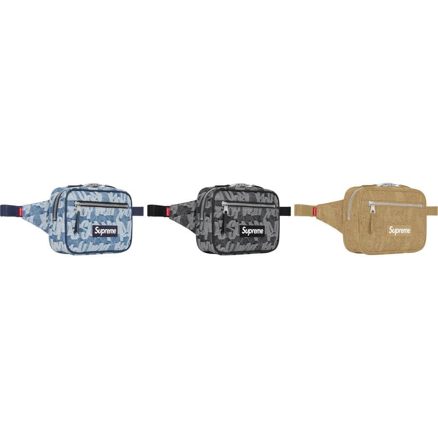 Fat Tip Jacquard Denim Waist Bag release photo 1