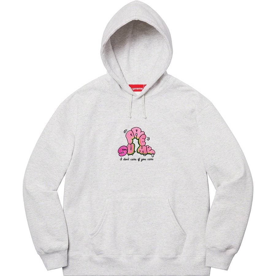 Supreme Don't Care Hooded Sweatshirt release photo 4