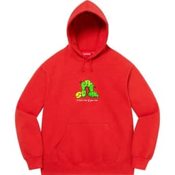 Supreme Don't Care Hooded Sweatshirt release thumbnail 5