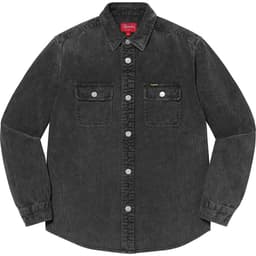 Supreme Washed Corduroy Shirt release thumbnail 5