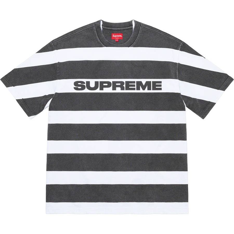 Supreme Printed Stripe S/S Top release photo 4