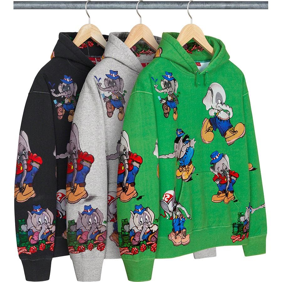 Elephant Hooded Sweatshirt release photo 1