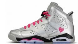 Air Jordan 6 Retro Girl's Metallic  Jordan release photo