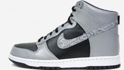 NIKE DUNK HI PREMIUM SP WHITE/BLACK-REFLECT SILVER Nike release photo