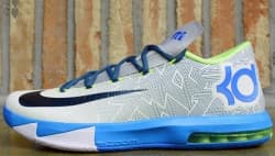 Nike KD VI Pure Platinum Nike release photo