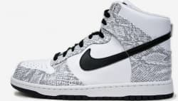 NIKE DUNK HI PREMIUM SP BLACK/WHITE-COCOA Nike release photo