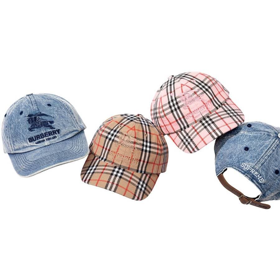 Supreme®/burberry® Denim 6-panel release photo 1