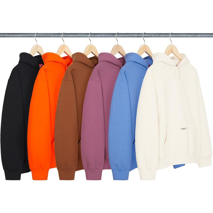Micro Logo Hooded Sweatshirt release photo 1