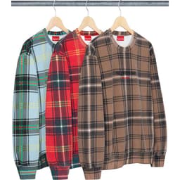 Supreme Plaid Crewneck release thumbnail 1