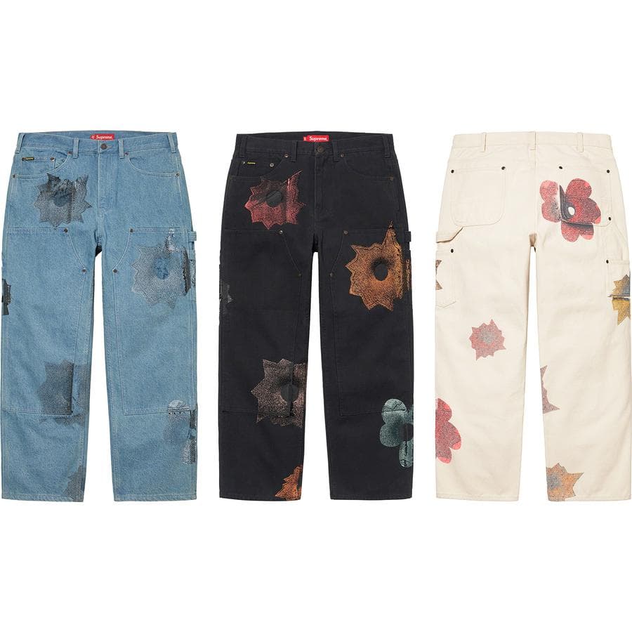 Nate Lowman Double Knee Painter Pant release photo 1