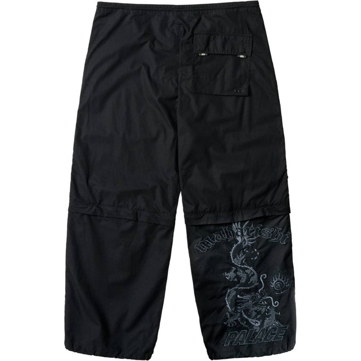 Palace Palace Maharishi Zip Off Snow Pant Black release photo