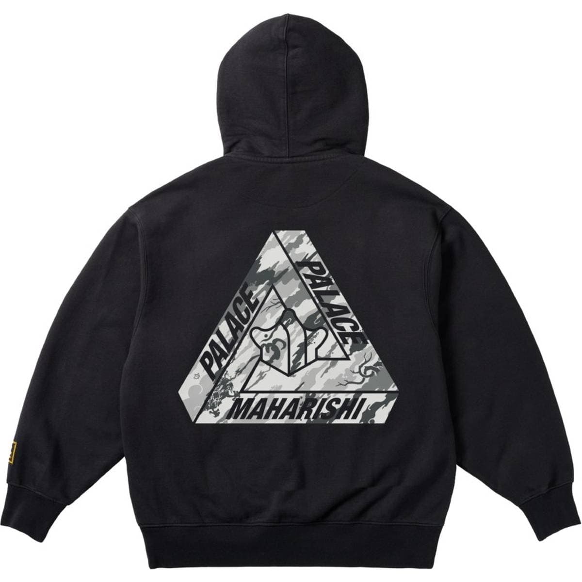 Palace Palace Maharishi Tri Bonsai Dpm Hoodie Black release photo