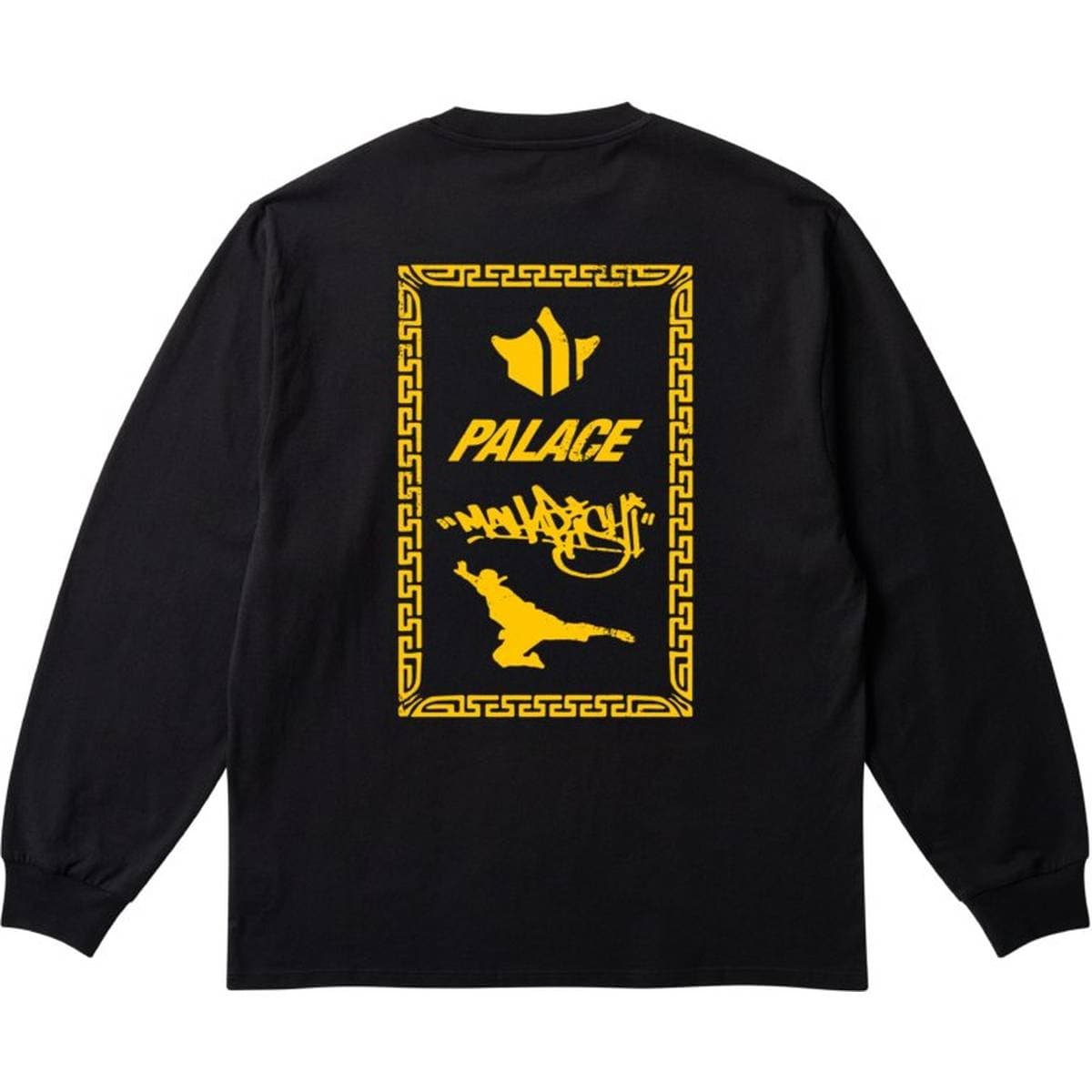 Palace Palace Maharishi Shaolin Tag Longsleeve Black release photo 1