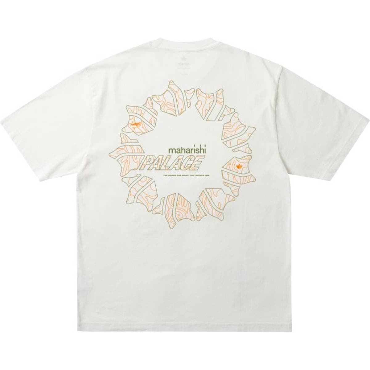 Palace Palace Maharishi Templea Star T-shirt White release photo