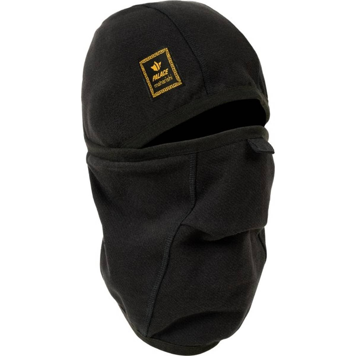 Palace Palace Maharishi Barbute Balaclava Black release photo 1