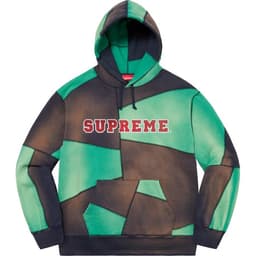 Supreme Patchwork Hooded Sweatshirt release thumbnail 2