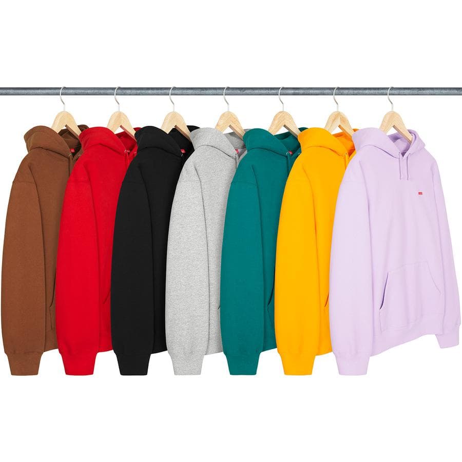 Enamel Small Box Hooded Sweatshirt release photo 1