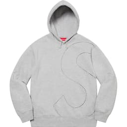 Supreme Laser Cut S Logo Hooded Sweatshirt release thumbnail 2