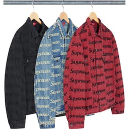 Supreme Frayed Logos Denim Trucker Jacket release thumbnail 1