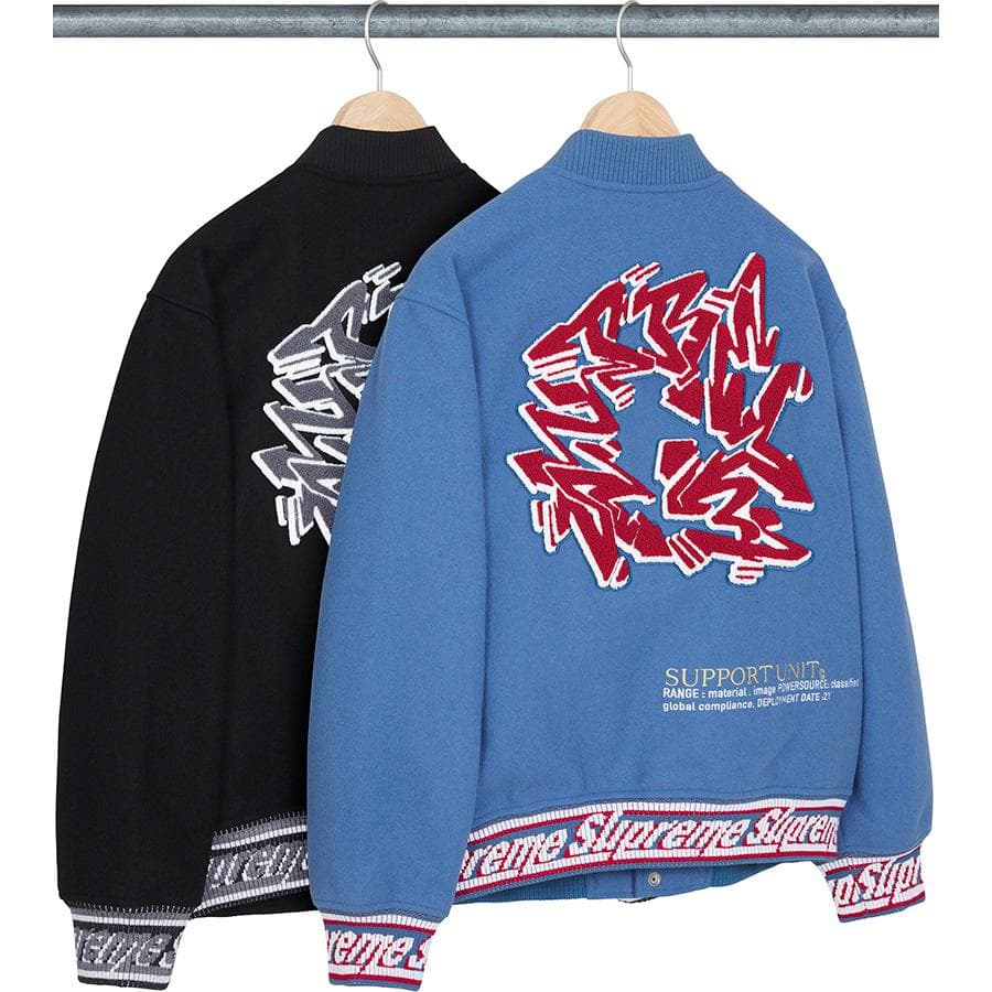 Support Unit Varsity Jacket release photo 1