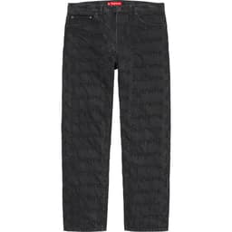 Supreme Frayed Logos Regular Jean release thumbnail 2