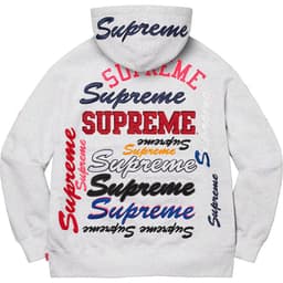 Supreme Multi Logo Hooded Sweatshirt release thumbnail 1