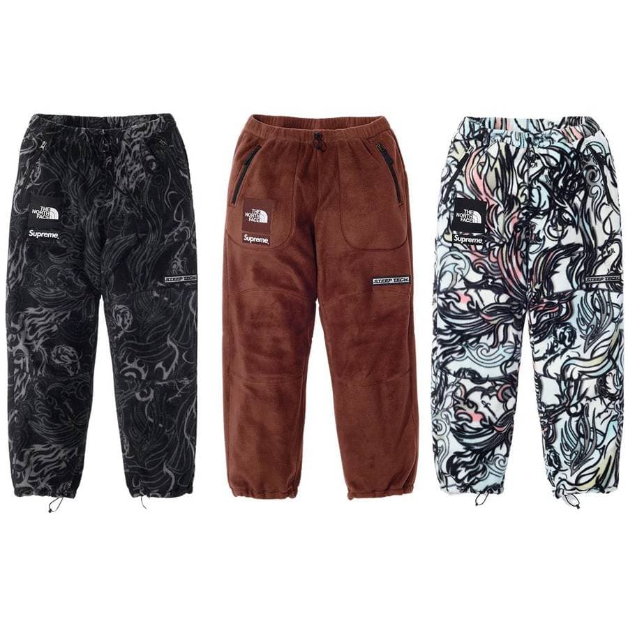 Supreme®/the North Face® Steep Tech Fleece Pant release photo 1