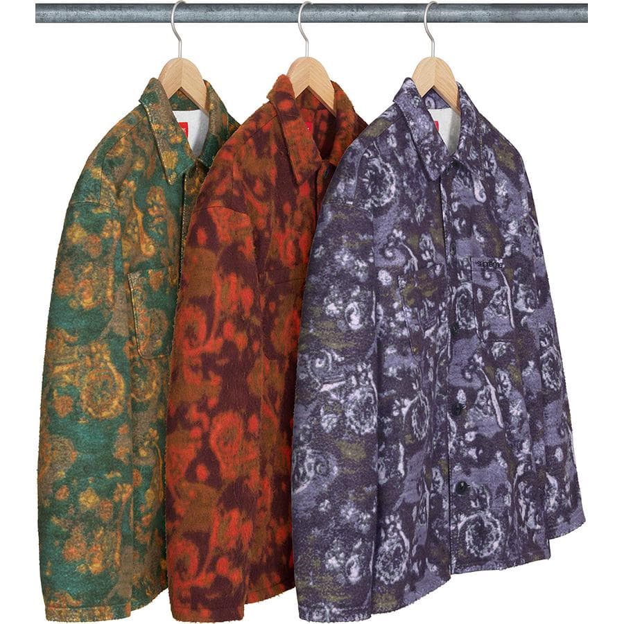 Paisley Fleece Shirt release photo 1