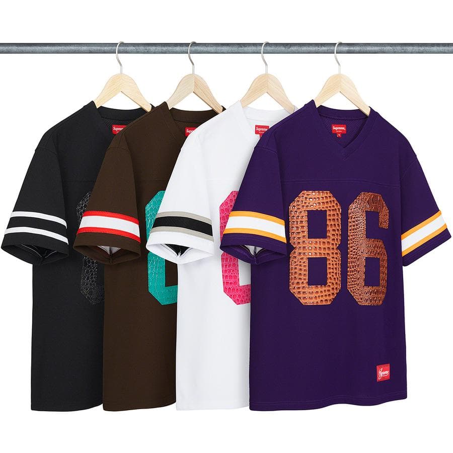 Faux Croc Football Jersey release photo 1