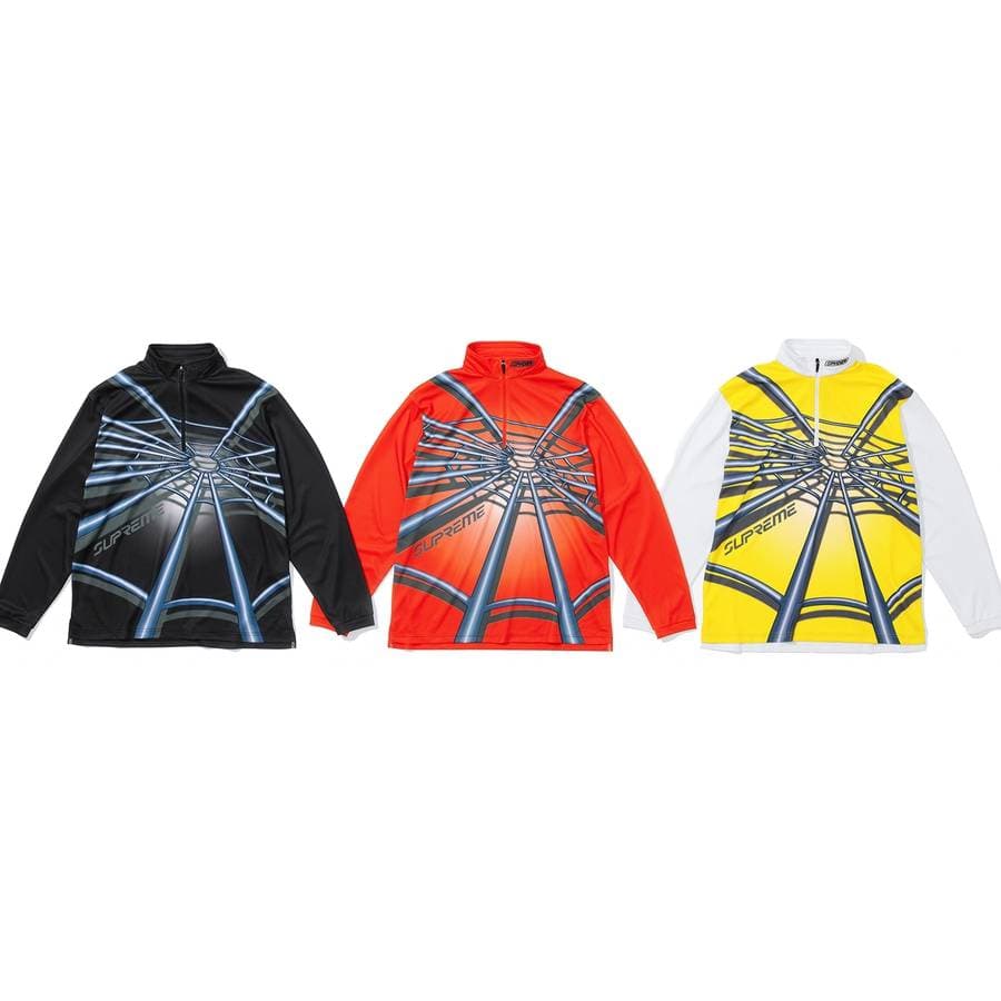 Supreme®/spyder Web Half Zip Pullover release photo 1