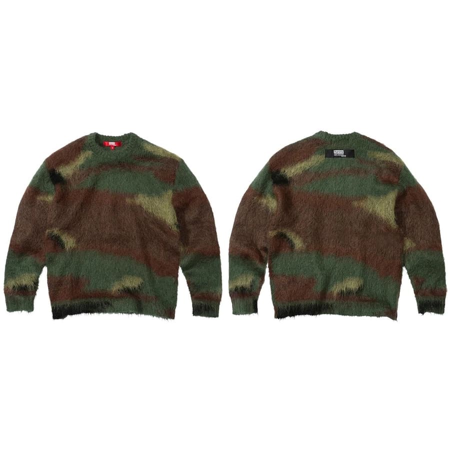 Supreme®/JUNYA WATANABE CDG Brushed Camo Sweater release photo 1