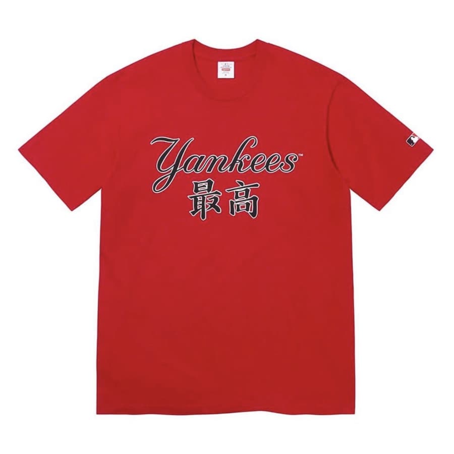 Supreme/mlb Kanji Teams Tee release photo 1
