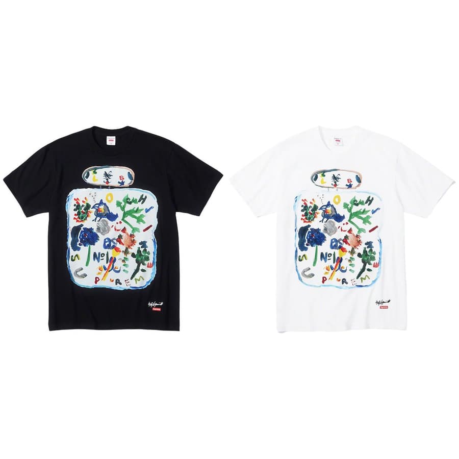 Supreme®/yohji Yamamoto® Paint Tee release photo 1