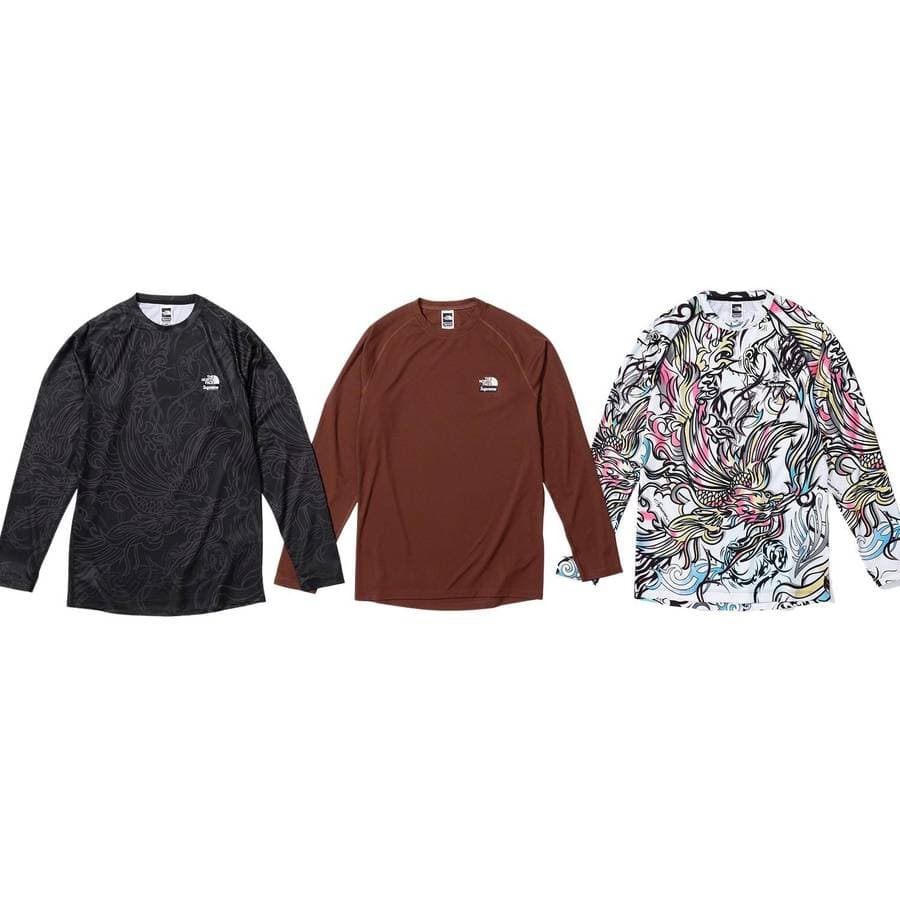 Supreme®/the North Face® Base Layer L/s Top release photo 1