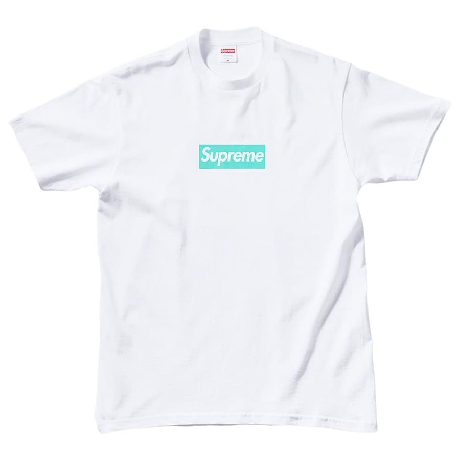 Supreme®/tiffany & Co. Box Logo Tee release photo 1
