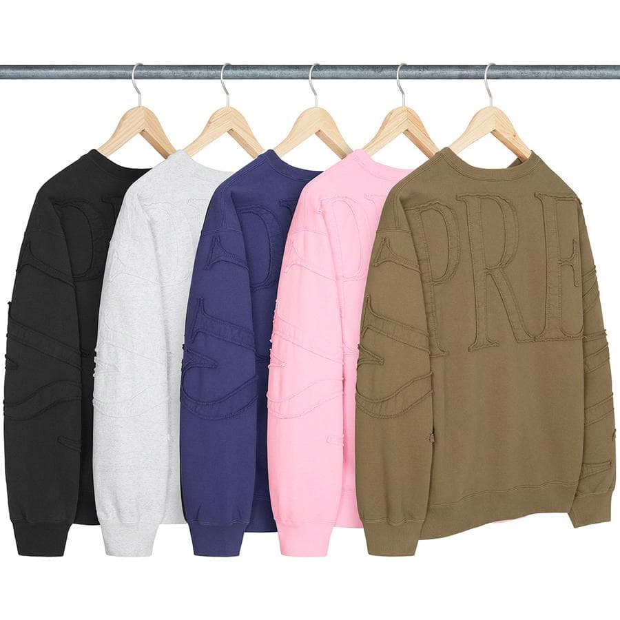 Tonal Appliqué Crewneck release photo 1